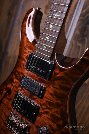 PRS Wood Library Special 22 Semi Hollow Quilt Copperhead Burst