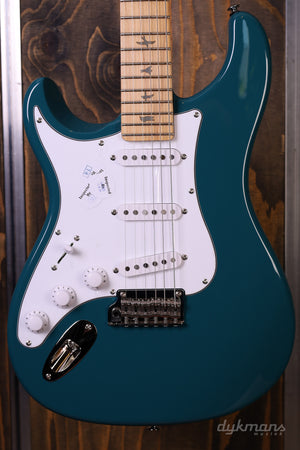 PRS SE Silver Sky Lefty Maple Nylon Blue