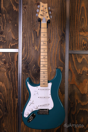 PRS SE Silver Sky Lefty Maple Nylon Blue