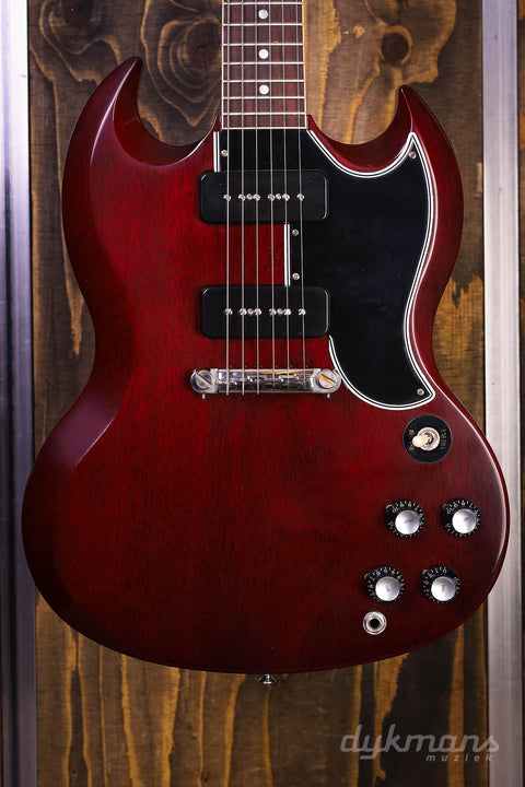 Gibson Custom Shop 1963 SG Special Lightning Bar Reissue Cherry Red VOS