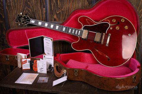 Gibson Custom Murphy Lab '59 ES-355 Sixties Viking Red Stop Bar Light Aged