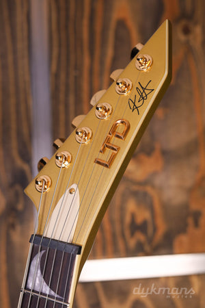 ESP LTD Kirk Hammett Signature KH-V Metallic Gold