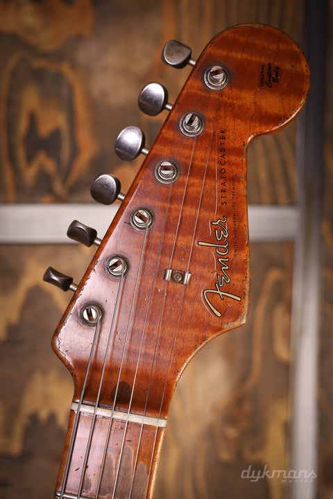 Fender Masterbuilt Dale Wilson Stratocaster 57 Relic Dark Smoked Bronze PRE-OWNED!