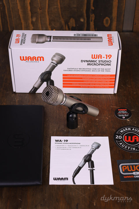Warm Audio WA-19 Dynamic Studio Microphone