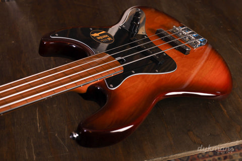 Sire Marcus Miller V5 Fretless 4-String 2nd Gen Tobacco Sunburst