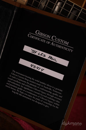Gibson Custom Shop 1954 Les Paul Goldtop VOS RESERVED