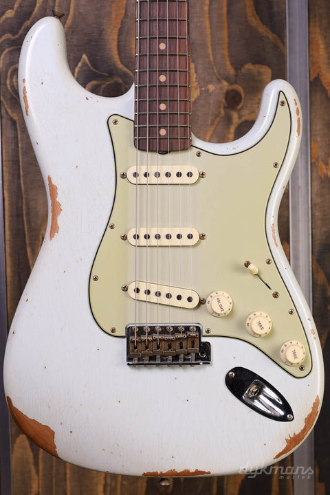 Fender Custom Shop Limited Edition '63 Stratocaster Relic Faded Aged Sonic Blue