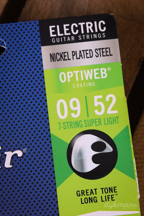 Elixir Optiweb Super Light 7-String 09-52