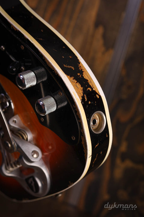 Fender Custom Shop Masterbuilt Telecaster Thinline Relic 2-Color Sunburst PRE-OWNED!