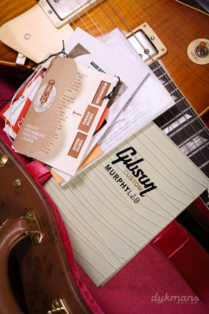 Gibson Custom '59 Les Paul Standard Golden Poppy Burst Murphy Lab Ultra Light Aged