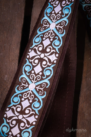 Souldier Guitar Strap Constantine Light Blue White Brown