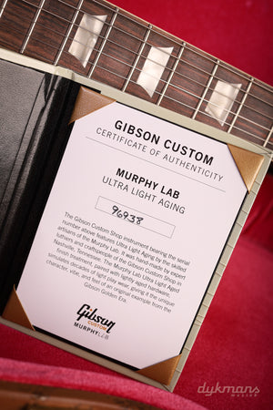 Gibson Custom '59 Les Paul Standard P-90s Wide Tomato Burst Bigsby Ultra Light Aged