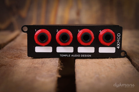 Temple Audio 4-Way MOD-4X Jack Patch Module