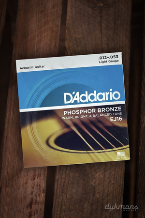 D'addario Phosphor Bronze Acoustic Light 12-53