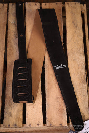 Taylor Suede Guitar Strap black