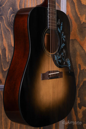 Epiphone Eric Church Hummingbird Cobra Burst