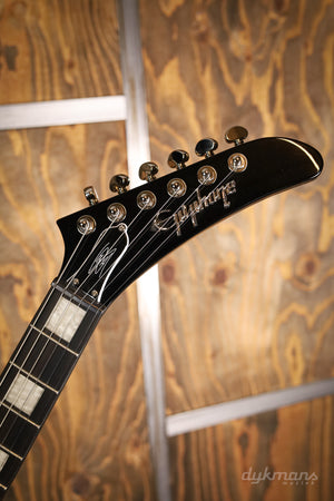 Epiphone Lzzy Hale Explorer Custom Black Diamond Holographic Sparkle