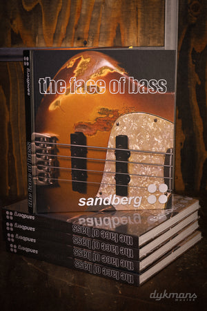 Sandberg Book "The Face of Bass" 40 Years Sandberg Guitars