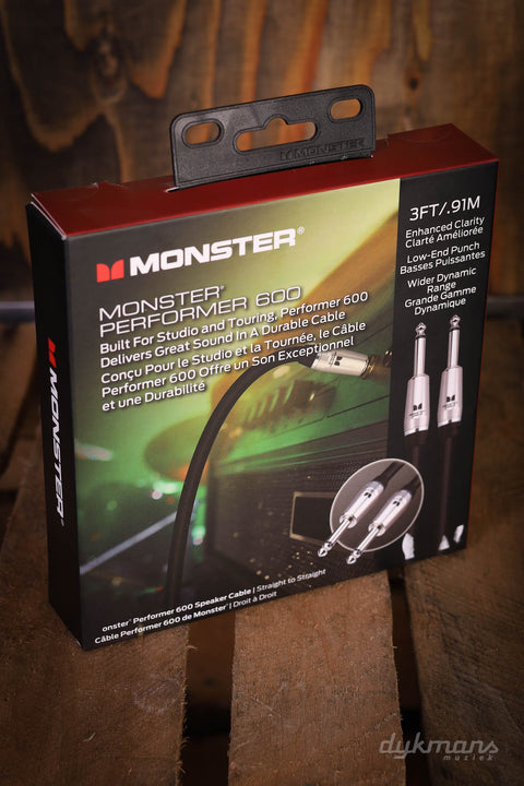 Monster Prolink Studio Pro 2000 Speaker Straight 1/4" Jack