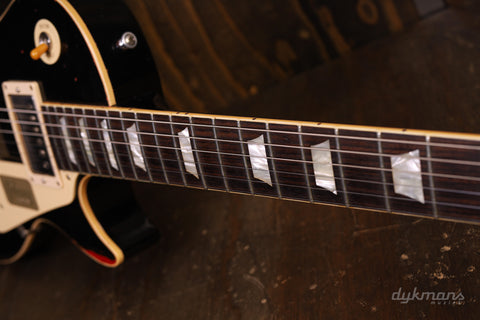 Gibson Custom Shop Les Paul Standard Painted Over Limited Run Ebony over Cherry Sunburst PRE-OWNED!