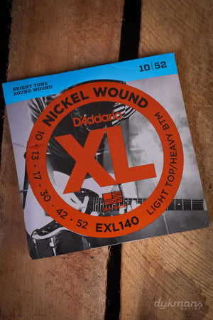 D'addario EXL140 Nickel Wound 10-52