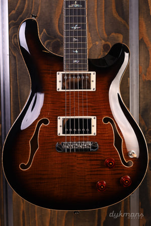 PRS SE Hollowbody II Piezo Black Gold Burst (with LR Baggs system)