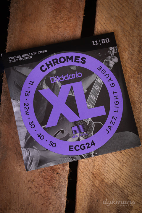 D'addario Chromes Flat Wound 11-50