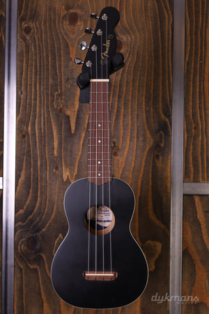 Fender Venice Soprano Ukulele Black