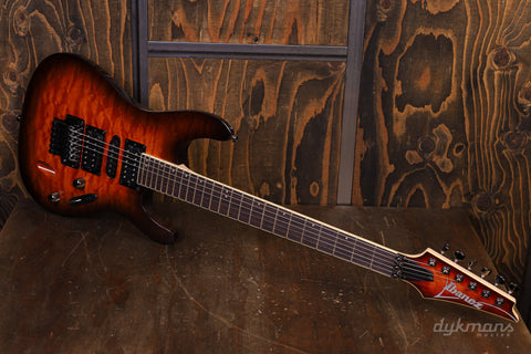 Ibanez S670QM Dragon Eye Burst