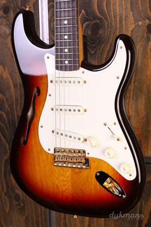 Fender Custom Shop Artisan Korina Strat 3-Color Chocolate Sunburst NOS
