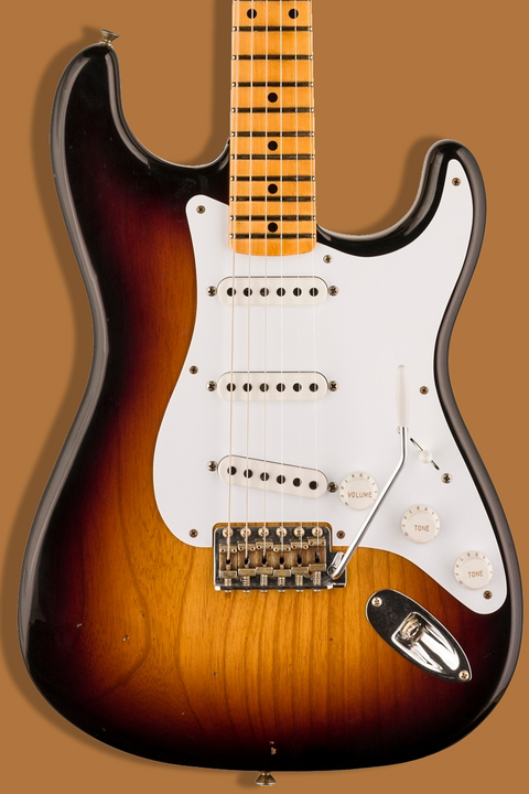 Fender Custom Shop Limited 70th Anniversary '54 Strat Journeyman Relic Wide-Fade 2-Color Sunburst PRE-ORDER