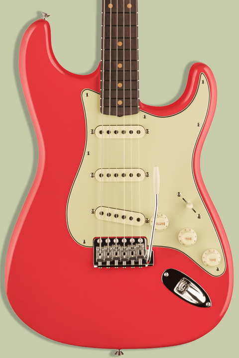 Fender Custom Shop Vintage Custom 1959 Stratocaster Aged Fiesta Red PRE-ORDER