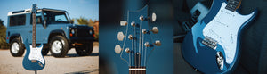 PRS Silver Sky Defender Arles Blue