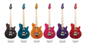 Music Man Axis 30th Anniversary Trans Purple Quilt Limited