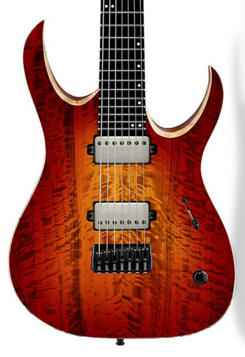 Mayones Duvell Elite 7 (26.5") Lava Burst PRE-ORDER