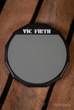 Vic Firth PAD6 enkelzijdige 6 inch oefenpad op houten planken