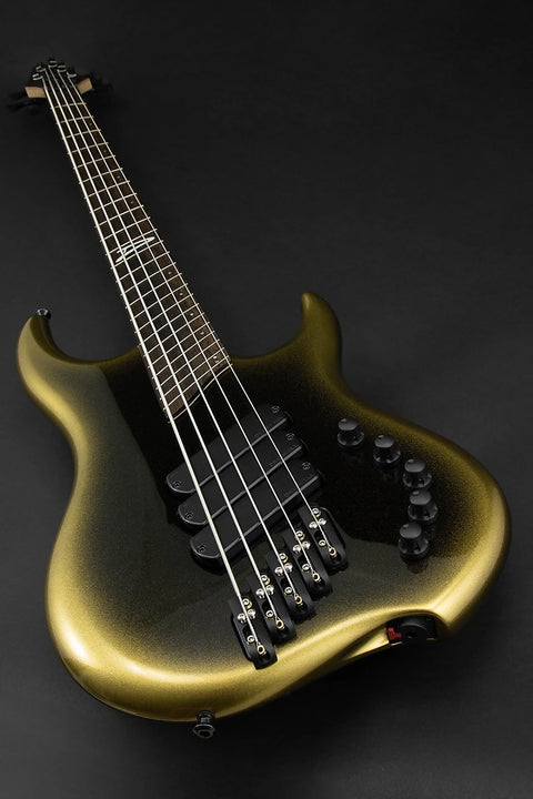 Dingwall Custom Shop Lee Sklar, 5-string Signature Black to Gold Burst Metallic PRE-ORDER!