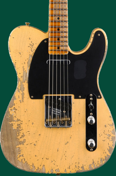 Fender Custom Shop 1954 Telecaster Super Heavy Relic Super Faded Aged Nocaster Blonde PRE-ORDER!