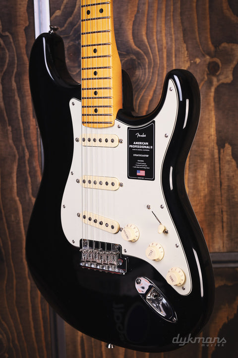Fender American Professional II Stratocaster Maple Black