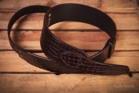 RIGHT-ON GUITAR STRAPS LEATHER