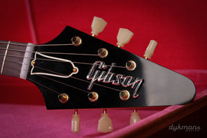 Gibson Custom Shop 1958 Korina Flying V Reissue (Black Pickguard) - Natural