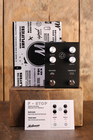 Milkman F-Stop Black