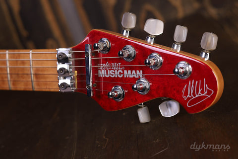 Ernie Ball Music Man EVH Van Halen Signature Red Flame PRE-OWNED!
