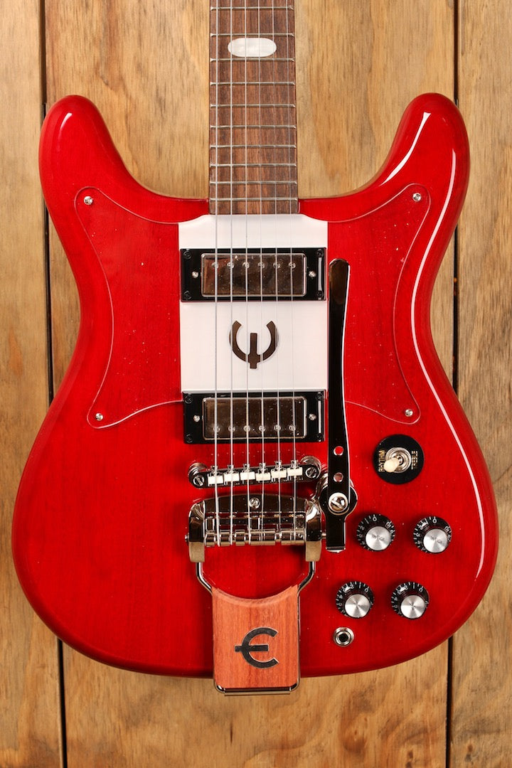 Epiphone Crestwood Custom Tremotone Cherry – Dijkmans Guitars