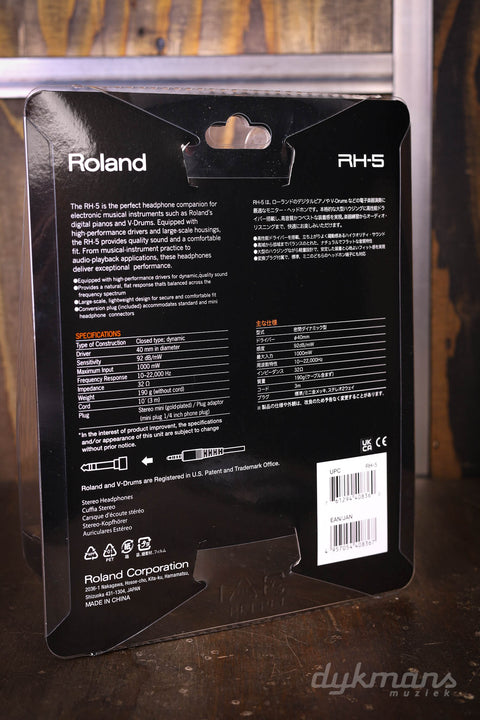 Roland RH-5 Quality Comfort Fit Headphones