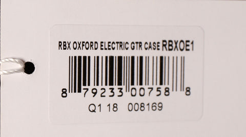 Reunion Blues RBXOE1 RBX Oxford Electric Guitar Gig Bag