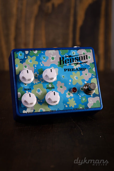 Benson Preamp Pedal "Flower Child" LIMITED EDITION