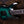 ESP E-II Horizon FR-7 Black Turquoise Burst