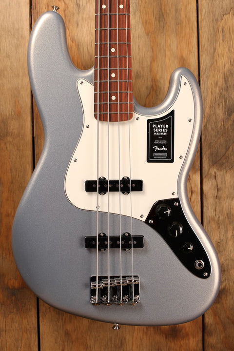 Fender Player Jazz Bass Silver (Pau Ferro)