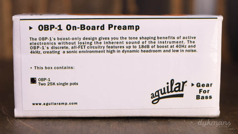 Aguilar OBP-1 On-Board Preamp